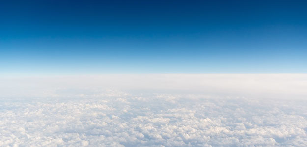 空と雲の写真