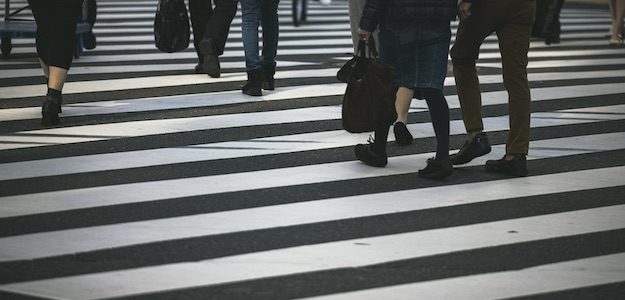 横断歩道の写真